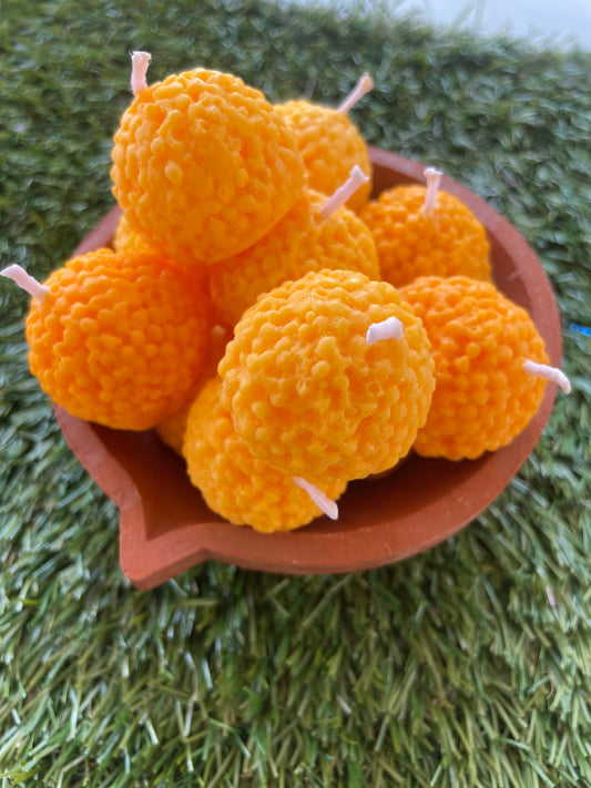 12pc Laddu with Clay Lamp