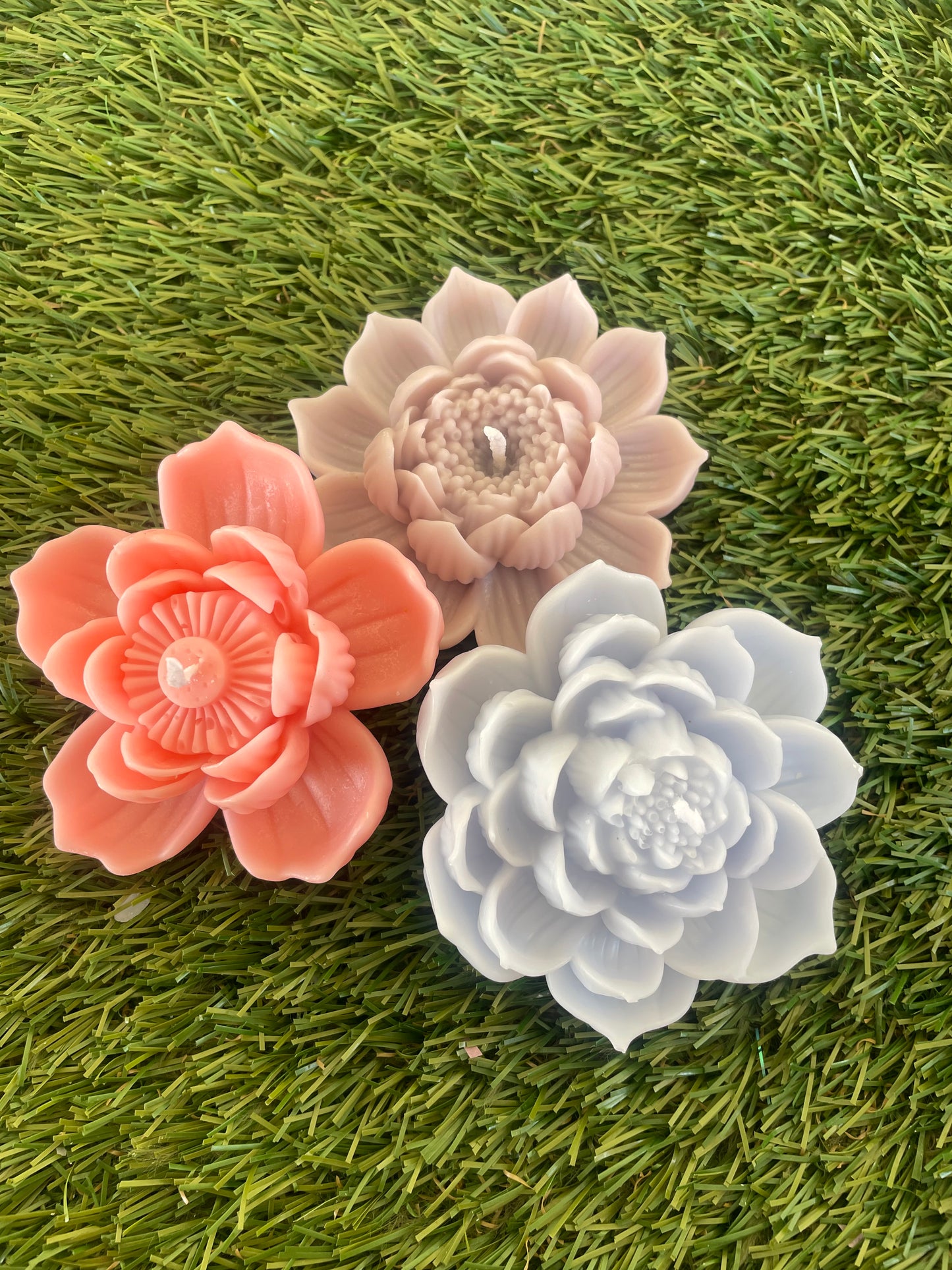 3 pc Lotus flower set